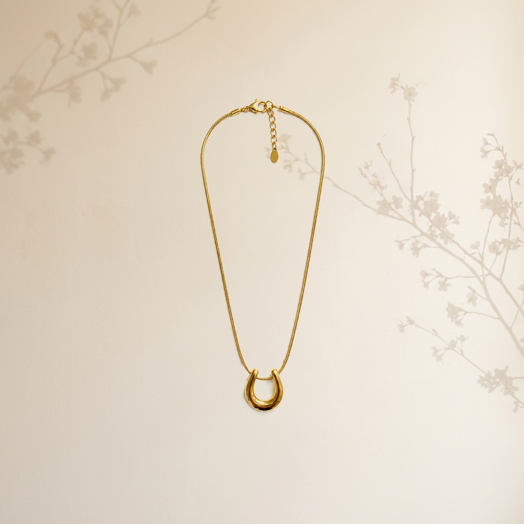 Horseshoe Secret Locket - View 1